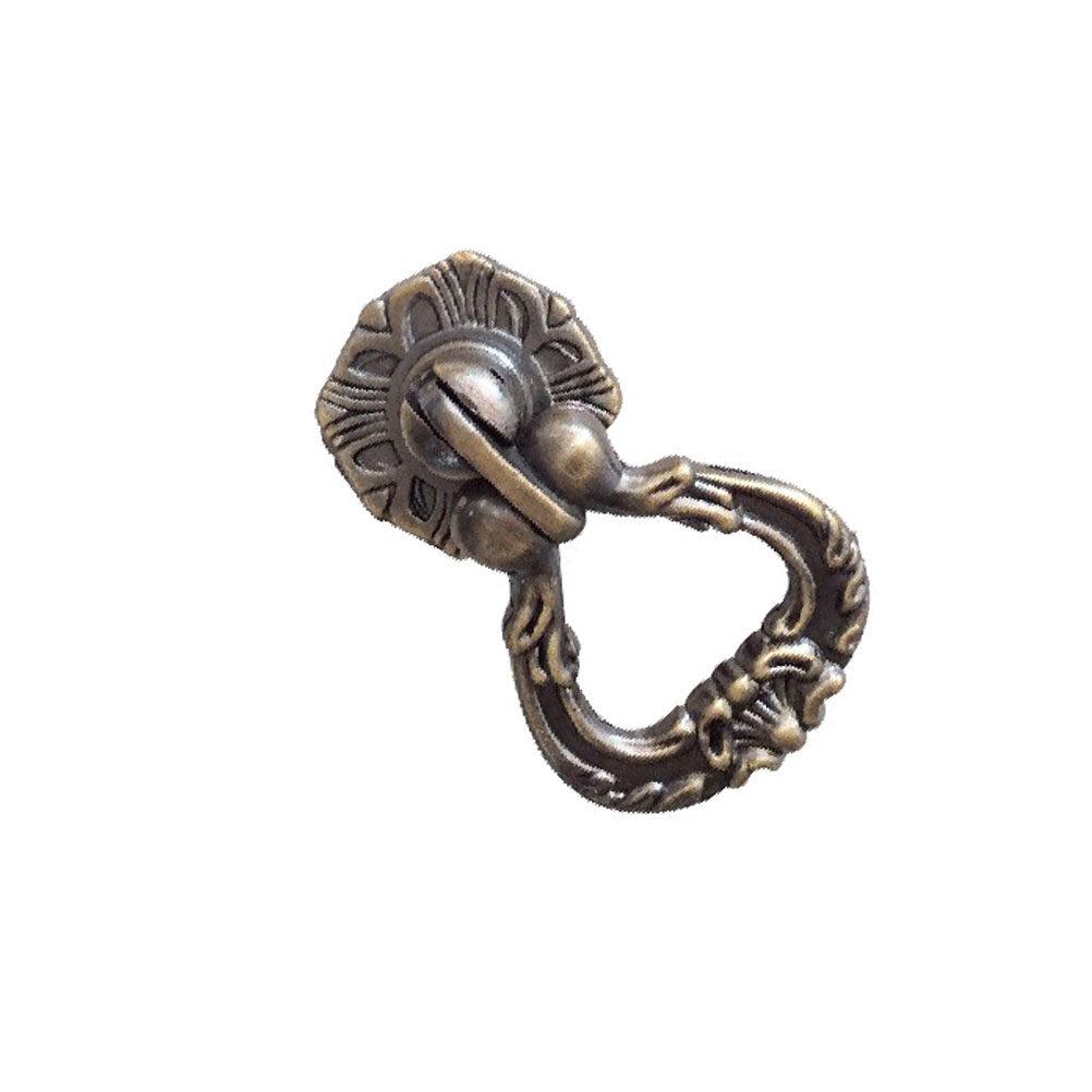 4Pcs Heavy Duty Zinc Alloy Drawer Handle Elegant Design for Cupboard Cabinet Door Dresser Wardrobe Pull Hardware Fixture