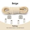 No Tie Shoelaces Tieless Elastic Shoe Laces Round Shoelace Sneakers for Kids and Adult with Strong Lock and Speed Shoestrings