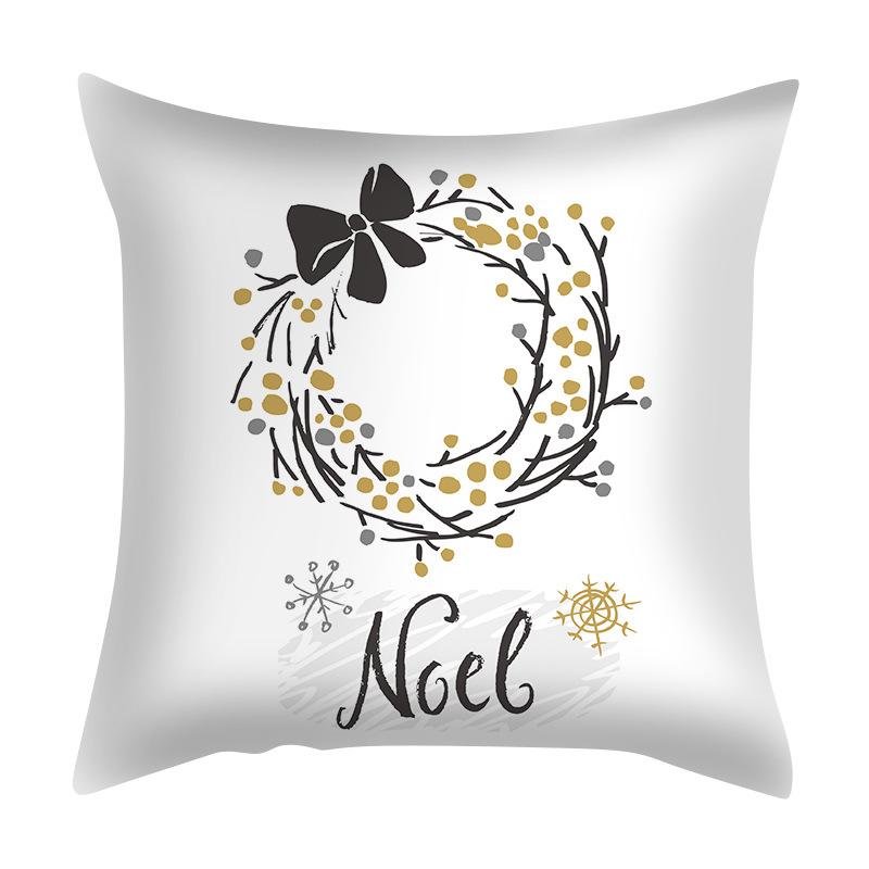 Kissenbezug Cartoon Weihnachten Nordisch Grenzüberschreitend Spezial für Wohnzimmer Schlafzimmer Kissen