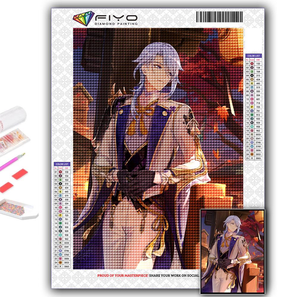 Diamond Painting Genshin Diamond Mosaic Craft Diamond Embroidery Painting