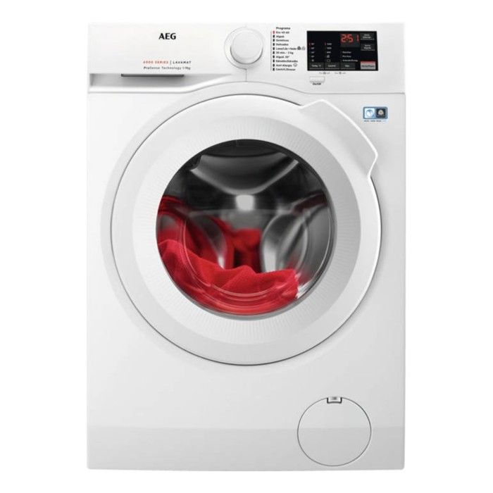 Lave-linge - AEG - L6FBI947P - 9 Kg - 1400 Rpm - Blanc - Intégrable