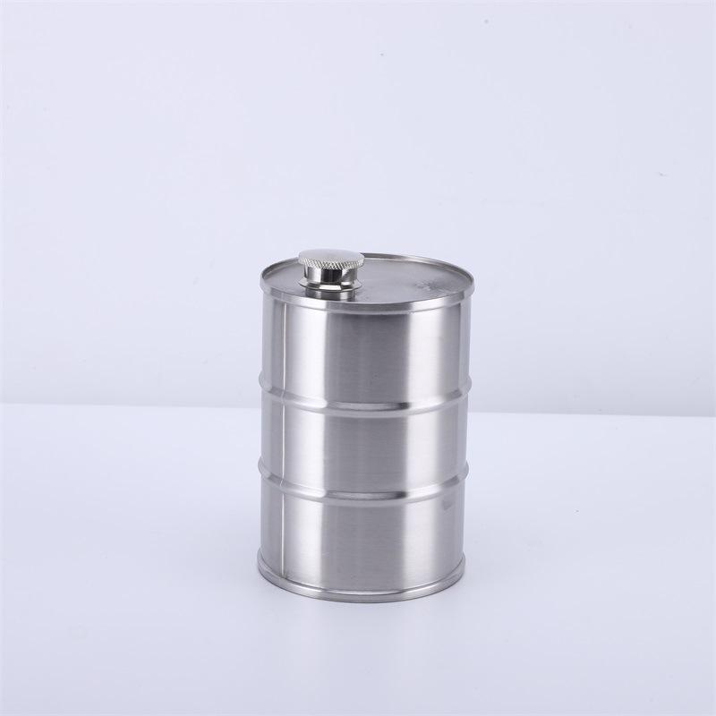 304 Stainless Steel Portable Camping Flask and Wine Barrel