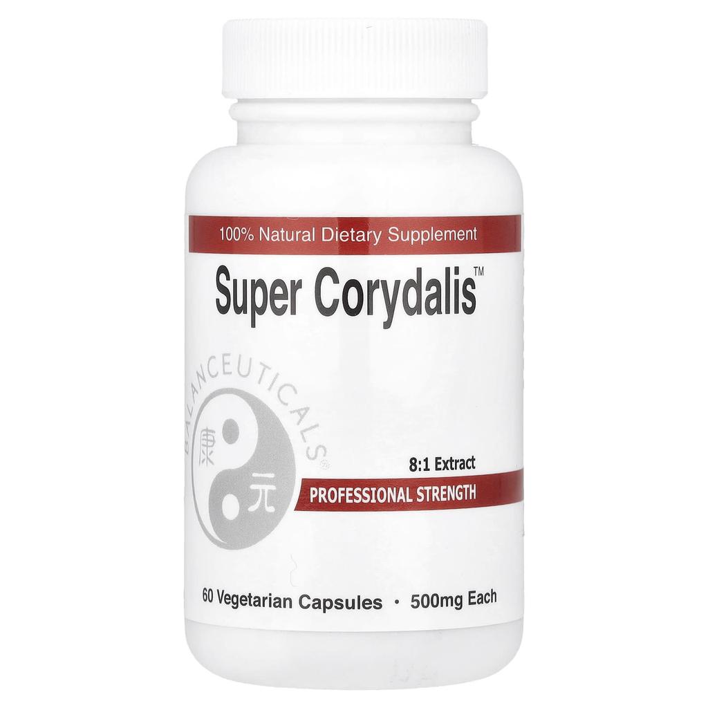Super Corydalis™, 60 Veggie Capsules (500Mg Per Capsule)