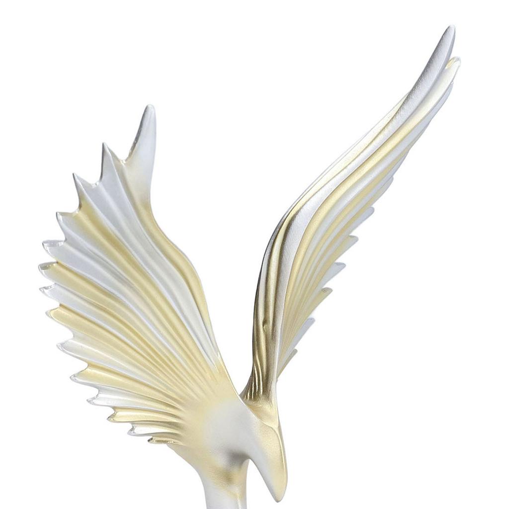 Nordic Wing Statue Resin Sculpture Statue Ornaments Modern Living Room Decoration Desktop Abstract Crafts