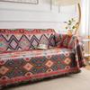 American Retro Ethnic Style Linen Sofa Cover Throw Dust Protector Blanket