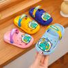 Cartoon Boy's Shoes, Indoor Soft-bottom Anti-slip Girls' Flip-flops
