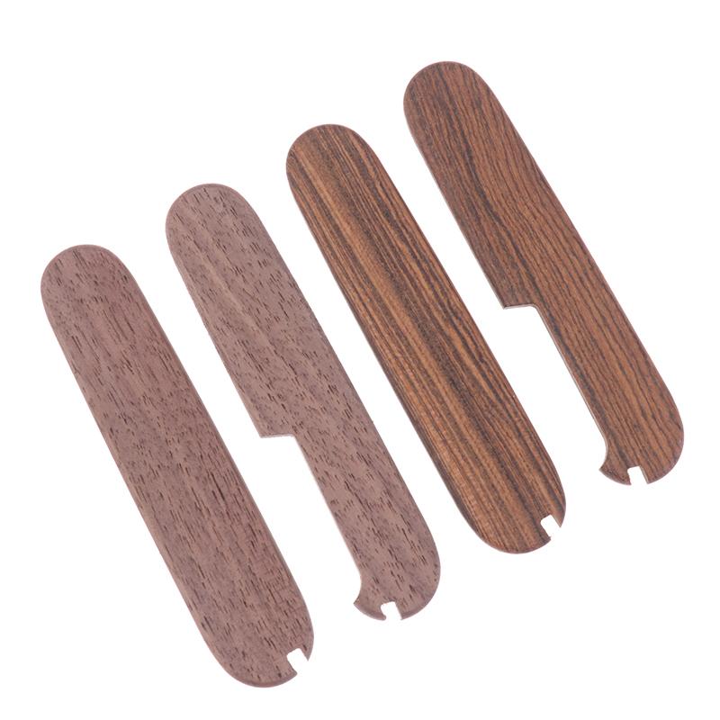 1Pair Cnc Custom Natural Wood Grip Handle Scales For 91Mm Vs Army Knives Diy Making Replace Accessories