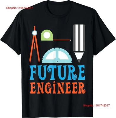 Future Engineer T Shirt Engineering Students Fun Vintage Washed Soft Designer Clothes Casual Versatile Comfortable