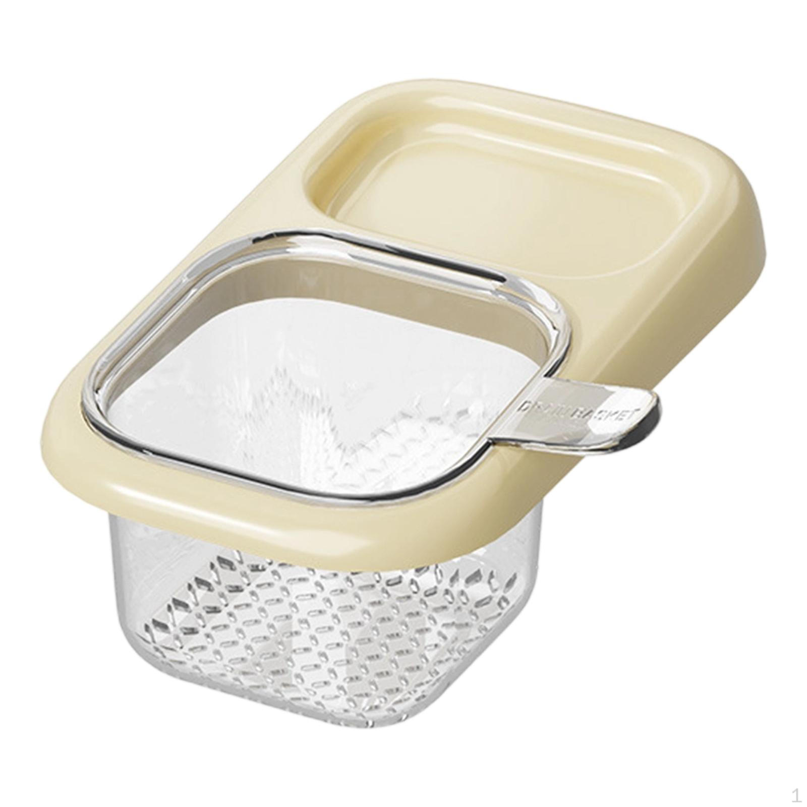 

Сливной контейнер на присоске для раковины, органайзер для хранения, угловой уловитель мусора Beige