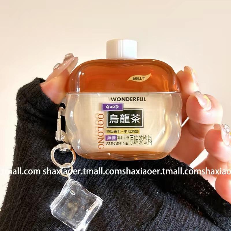 Three-dimensional Bottle Cap Beverage Is Suitable for Airpodspro1 Earphone Cover Apple Bluetooth Protective Case 1st Generation 1 Soft Silicone New