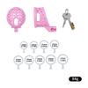 LICKER ABS Resin Lightweight Chastity Cage With Belt Breathable Penis Lock Cock Rings Dick Restriction For Men Gay Sissy Sex Toy