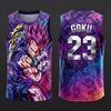 2026 Nuovo Gilet di Dragon Ball Vegeta N. 23 24 77 11 45 1 2 34 Anime Uomo Adulto Stampa 3D Canotta da Basket Speciale Bambini Y2k