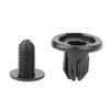 Universal 10mm Plastic Expansion Screw for Bumper, Fender, and Engine Shield Retainer