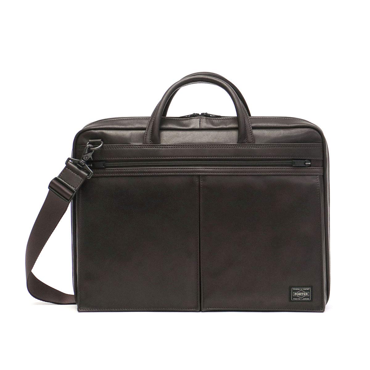 

PORTER AMAZE 2WAY Briefcase Business Bag [Porter] 022-03786 (Brown) коричневий