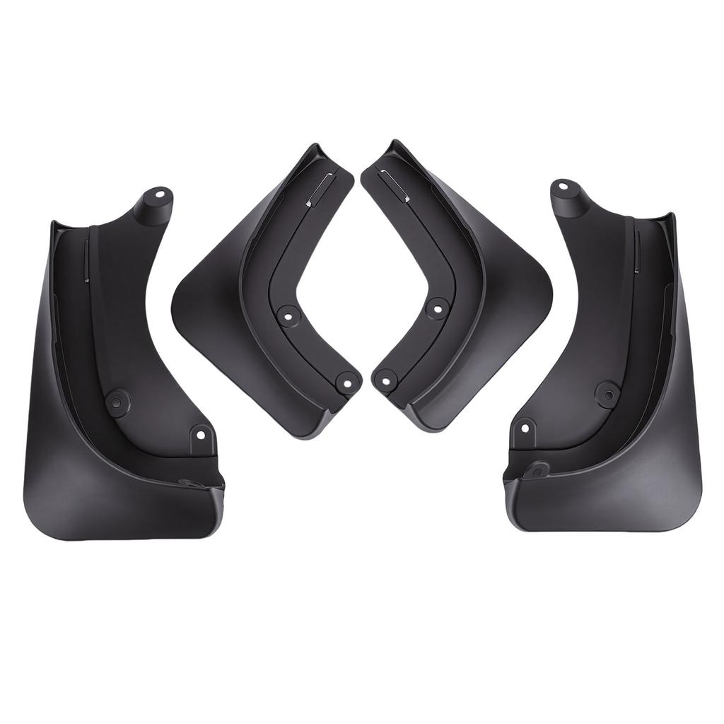 Splash Guard Mud Flaps Front and Rear ABS Impact Proof Black Color Replacement for Model Y Juniper 2025 2026
