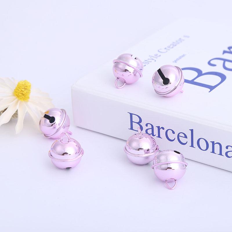 3CM Gold Large Hole Keychain and Pet Collar Bell Pendant - Christmas Decoration