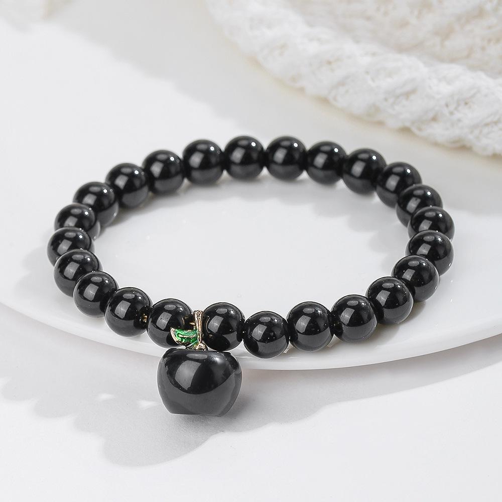 

Богемский браслет из натуральных кристаллов с бусинами: Розовый Кристалл и Зеленый Авантюрин Одинарный