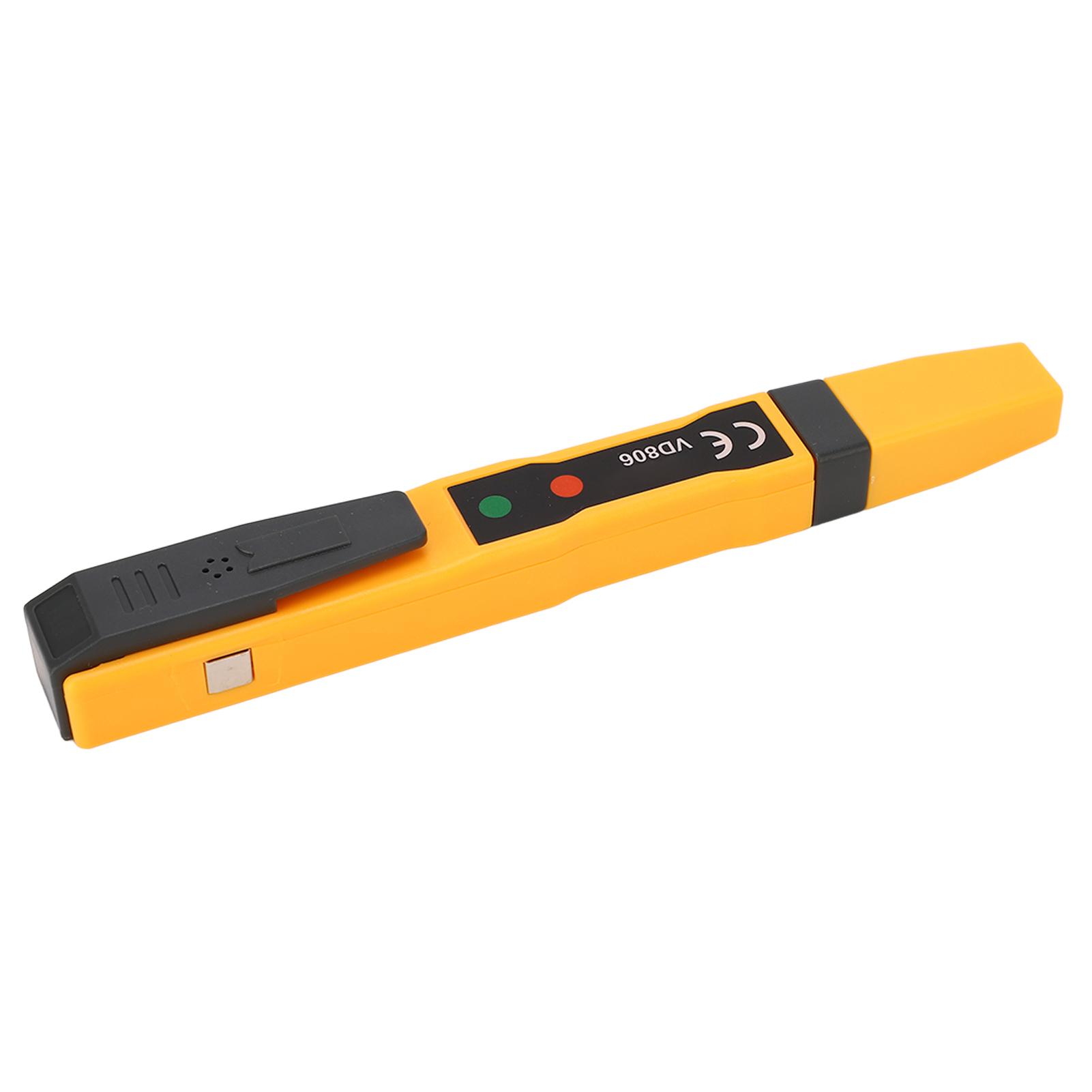 

Non Contact Voltage Tester Pen Detector AC Circuit Test Tool with Sound Light Buzzer Alarm