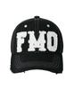 FREEMARIO Fmo Logo Damaged Ball Cap [Black]
