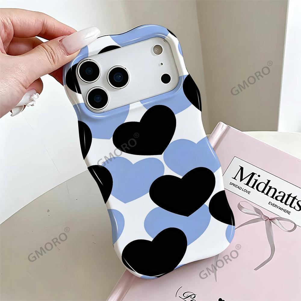 New foreign trade explosion wave two-in-one film shell iPhone15 creative personality dopamine love apple 17pm