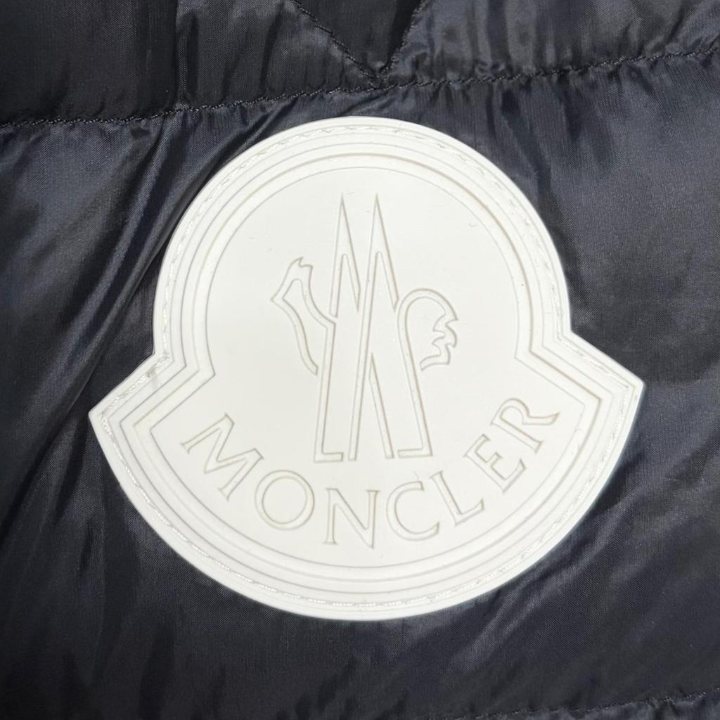 Used MONCLERDown Jacket Black/black Nylon Mens