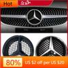 CFW1 2025 Hot For Mercedes Benz 1X·3D ABS Car Front Grille Badge Cover Star Logo Grid Hollowed-out Label for Mercedes Benz GLE250 320