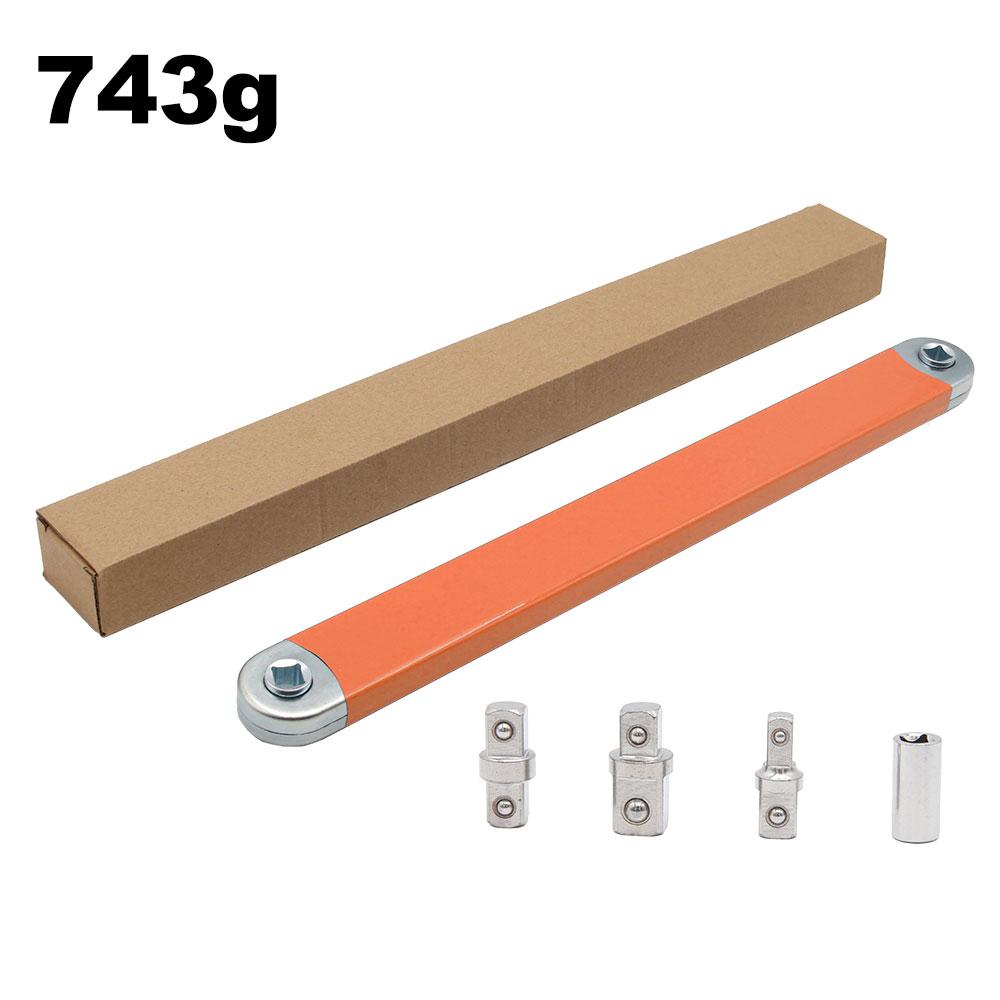 

Multi functional chain linkage 3/8 wrench small space auto repair vehicle tool ratchet extension dual-use hand tool accessory