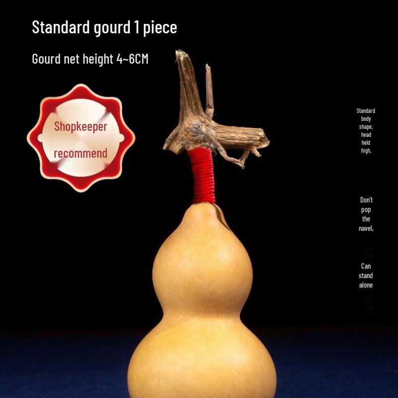 Biao Yun Dragon Head Gourd Handheld Ornament - Miniature Wenwan Collection Piece