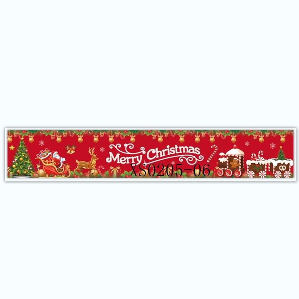 Merry Christmas Outdoor Banner Christmas Decoration for Home 2025 Xmas Ornament Navidad Natal Noel Kerst Gift Happy NewYear 2026