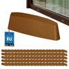 Drainage Cap for PVC Windows Oak Cover 45 MM Set of 100 PCS