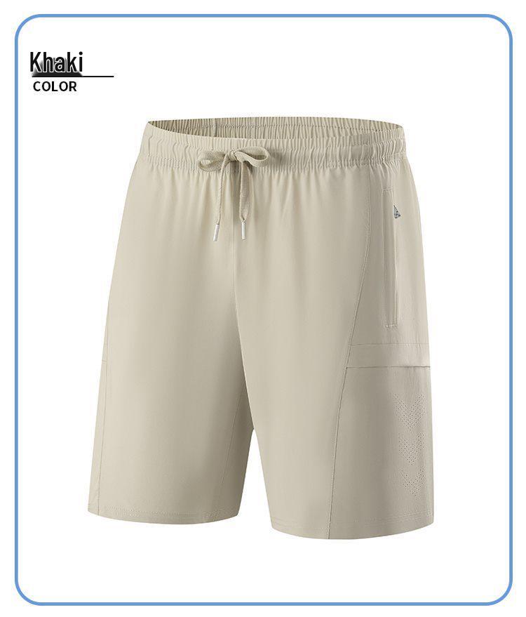 L-8XL Summer Men's Perforated Quick-Dry Running Shorts
