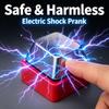 Cheie cu buton de tastatură electrică șocantă, Jucărie mini click fidget, Pandantiv amuzant pentru trick, Farmec pentru rucsac, Cadouri pentru petreceri