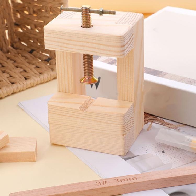 Engraving Fixture Wood Stamp Crafts Chapter Block Bed Engraving Device Engraved Tool Fixture Tool Stamp Seal Device