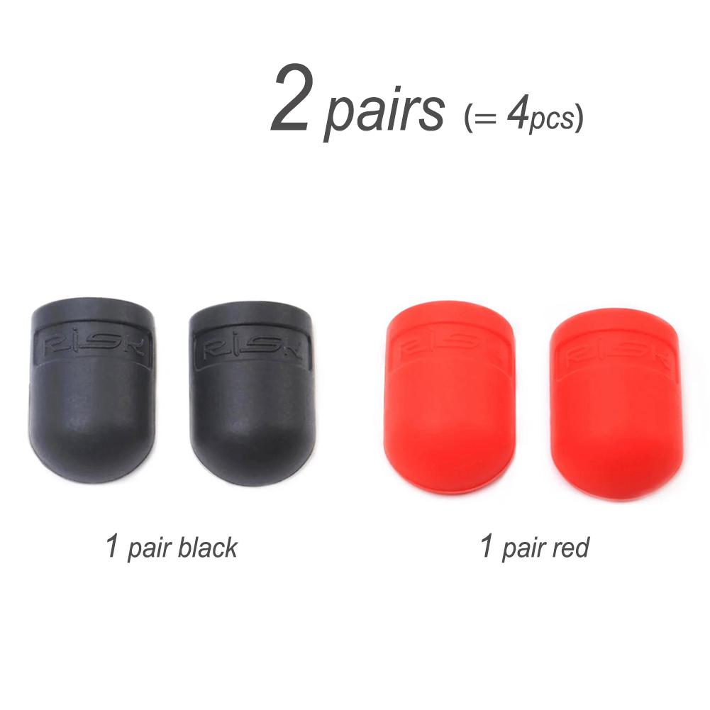 RISK Silicone Bicycle Brake Lever Shift Handle Cover For Shimano Road Bike Shifting Lever Protection Sleeve Cycling Accessories