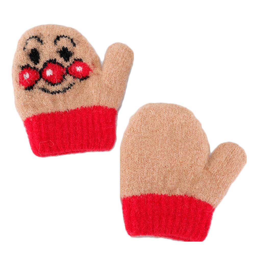 

Cute character Baby stretchy character beige [GlovesDEPO] gloves! gloves, Anpanman,