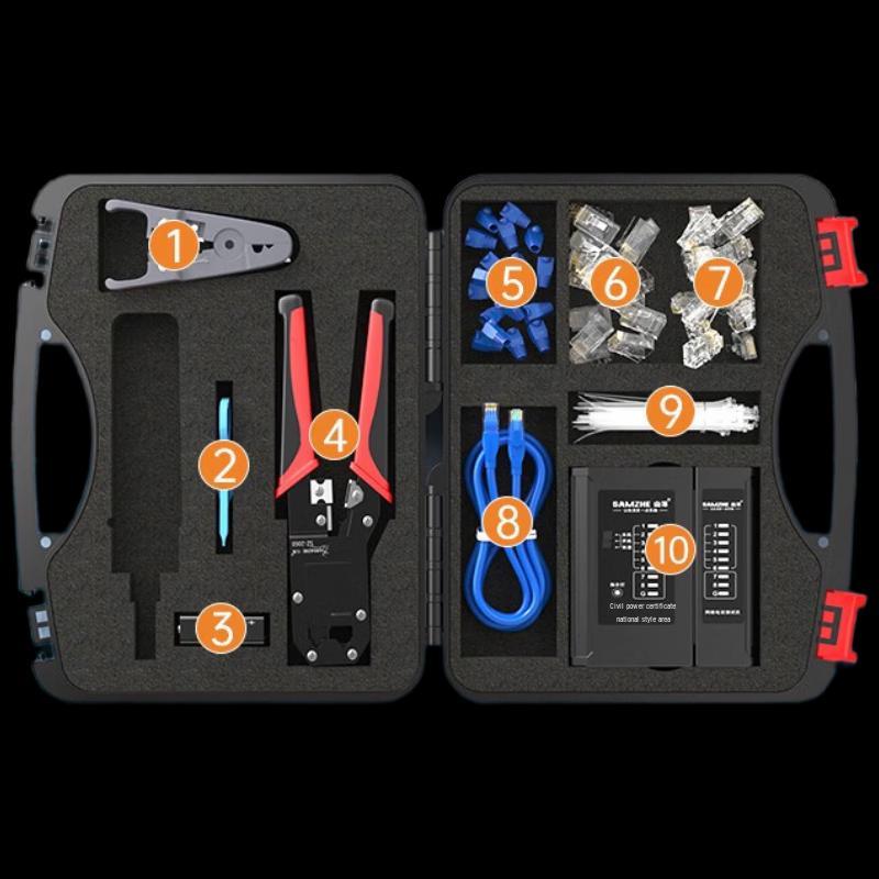 Shanze Professionelles Netzwerk-Werkzeugset