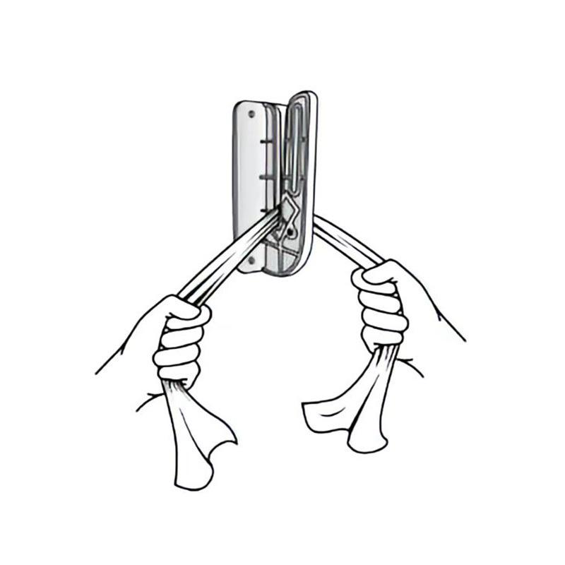 Orange Cloth Cutter - Wall-Mounted