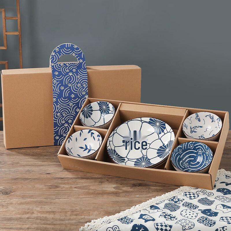Ceramic Bowl and Plate Gift Set