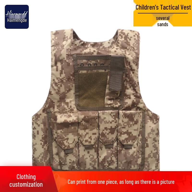 Haimengde Kinder Taktische Camouflage Weste