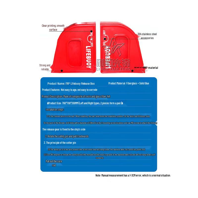 Razor s Edge Marine Lifebuoy Quick Release System