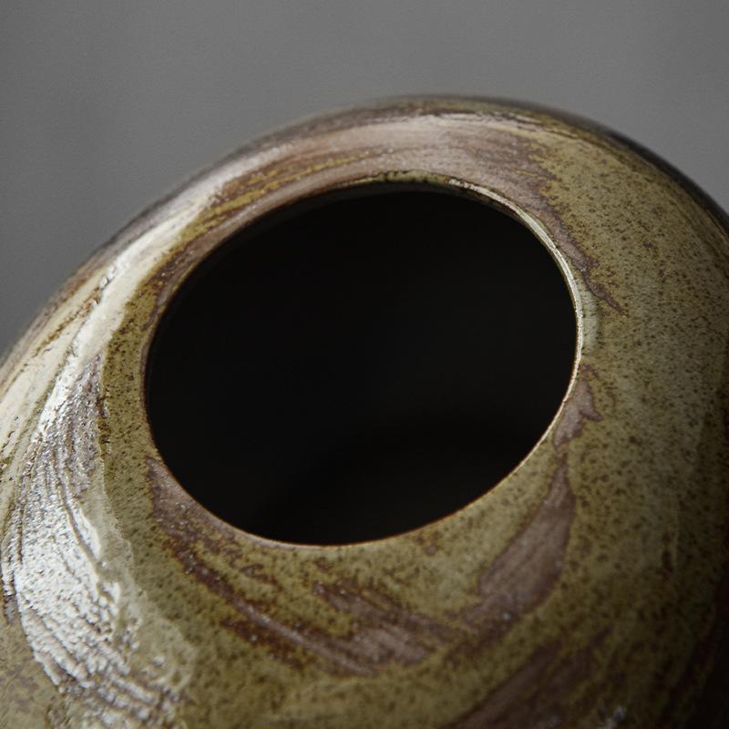 Topf Ellipse Keramik Blumentopf Vase Kieselform Blumensteckschaum Bonsai Zubehör Heimdekoration Sukkulententöpfe Vasen