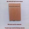 T2 Purple Copper Precision Ground Solid Round Bar Electrode, Diameter 0.5-9.0