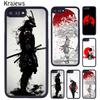 Krajews Japan Samurai Kunst TPU Handyhülle für iPhone 17 Air 16 15 14 Plus 11 12 13 Pro Max Hülle Schale coque