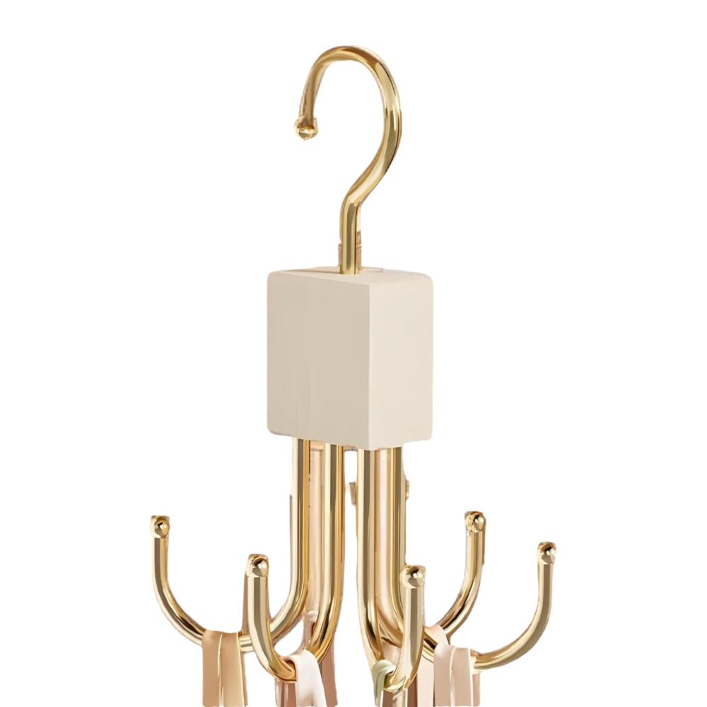 Нержавеющая сталь 360° Вращающийся Крючок Многофункциональный Экономия Места Вращающийся Крючок Вешалка Портативная Стеллаж для Хранения Организатор для Хранения Дома