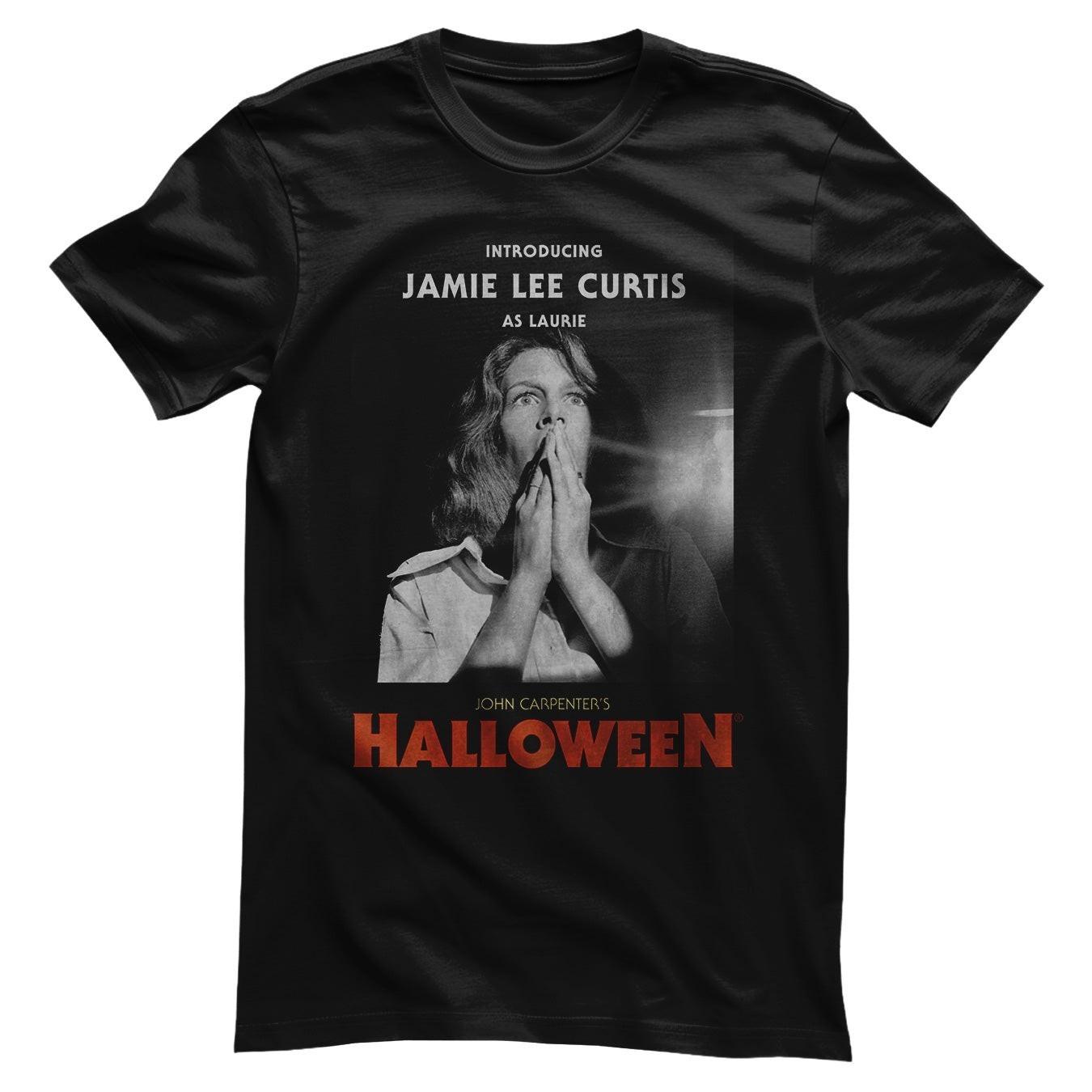 Officially Licensed Halloween Jamie Lee Curtis In Halloween Mens T-Shirt L