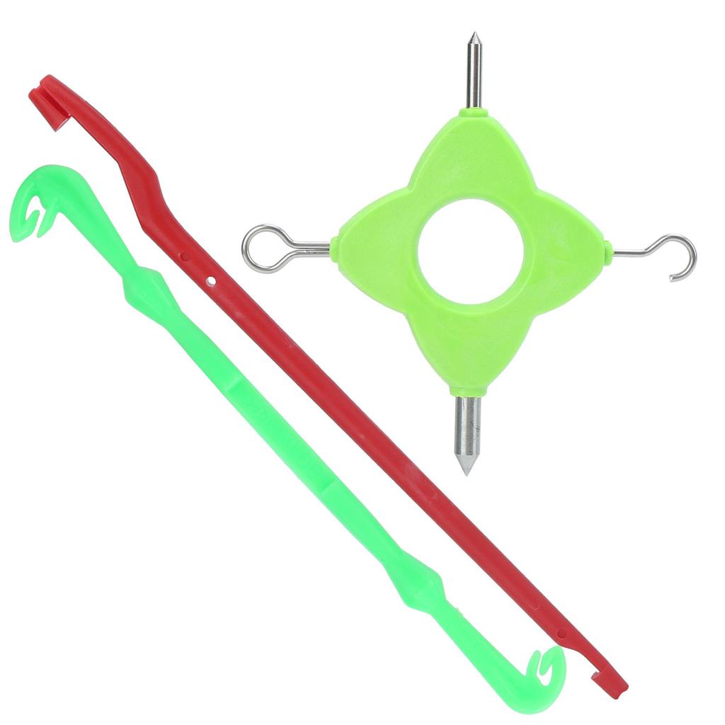 Fishing Bait Needle Hook Knot Puller Knot Tying Tool Set Fishing Baiting Rigs Tool Kit