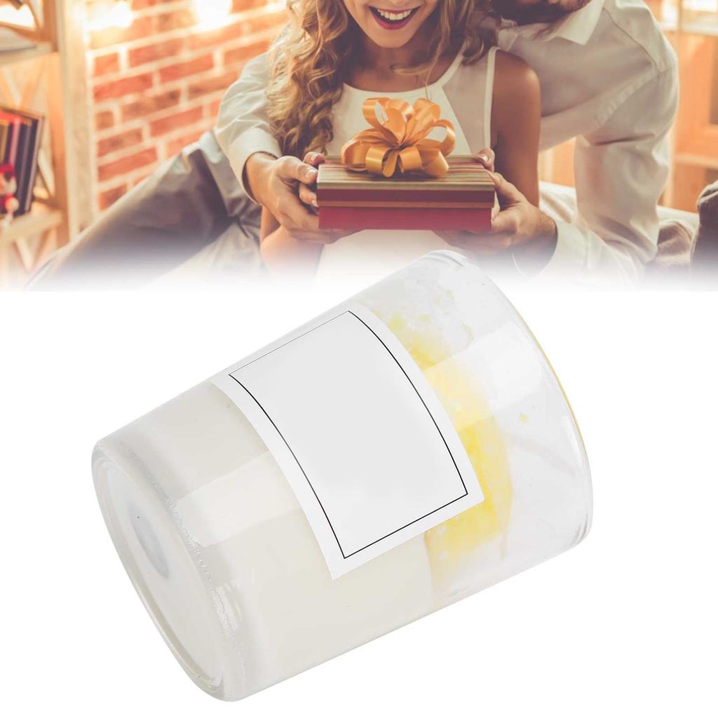 Glass Cup  therapy Fragrance Candle Banquet Wedding Candlestick Home Decoration