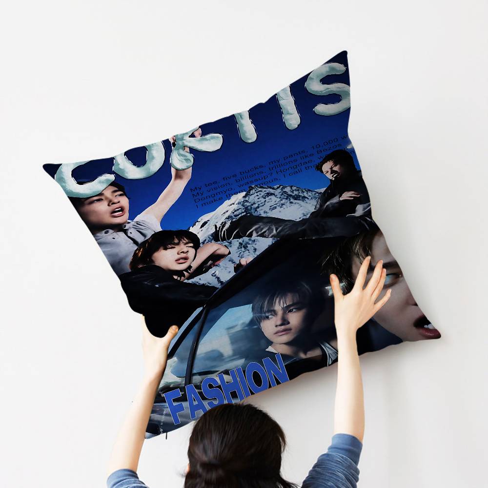 Kpop Music C-CORTIS Personalized Pillow Dust Cover Bedroom Kids Party Decoration Pillowcase Birthday Children Gift