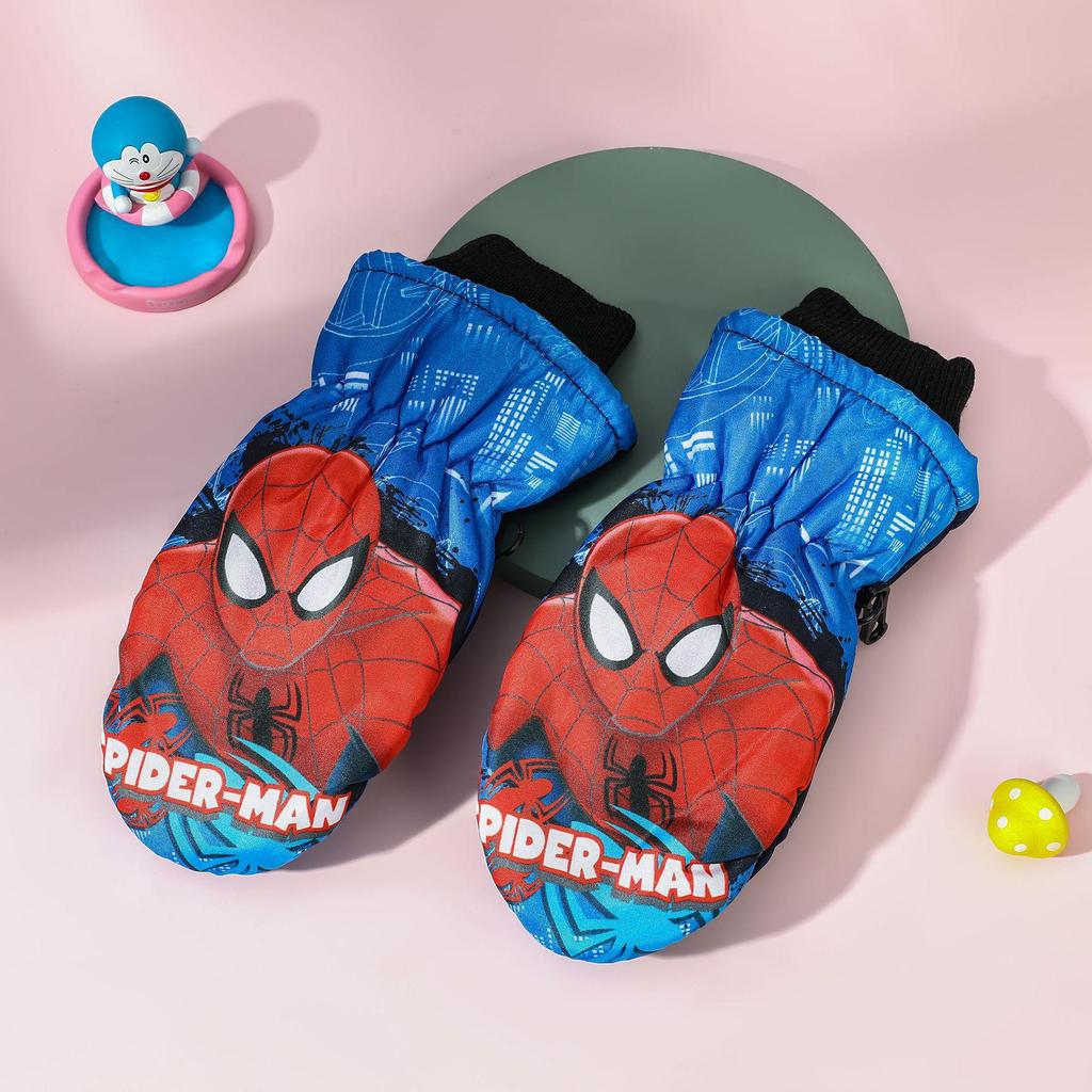 Premium Children's Fleece Ski Gloves - Warm, Thick, Non-Slip Winter Outdoor Gloves for Kids and Babies