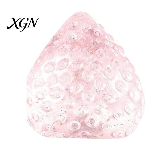 Soft Elastic Stress Reliever Strawberry Squeeze Toy, Relief Ball for Adults TPR Fruit Toy Fidget Portable Focus Enhancer Party Favors Christmas
